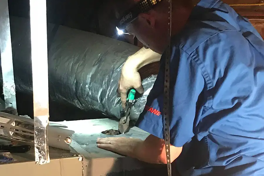 Licensed technician handling furnace repair for a Parker, TX home