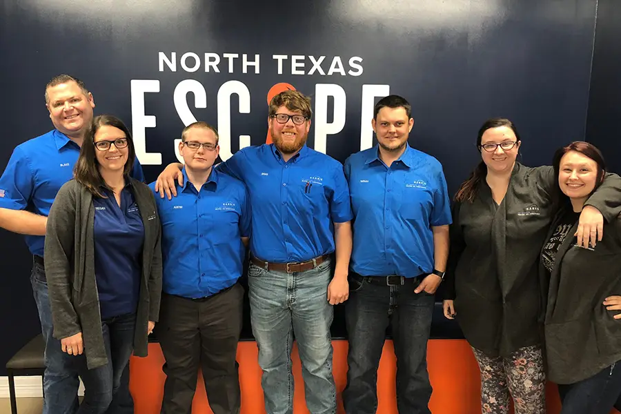 Harris Air team at North Texas Escape event